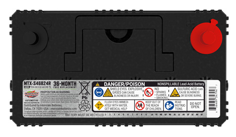 MTX-S46B24R Battery